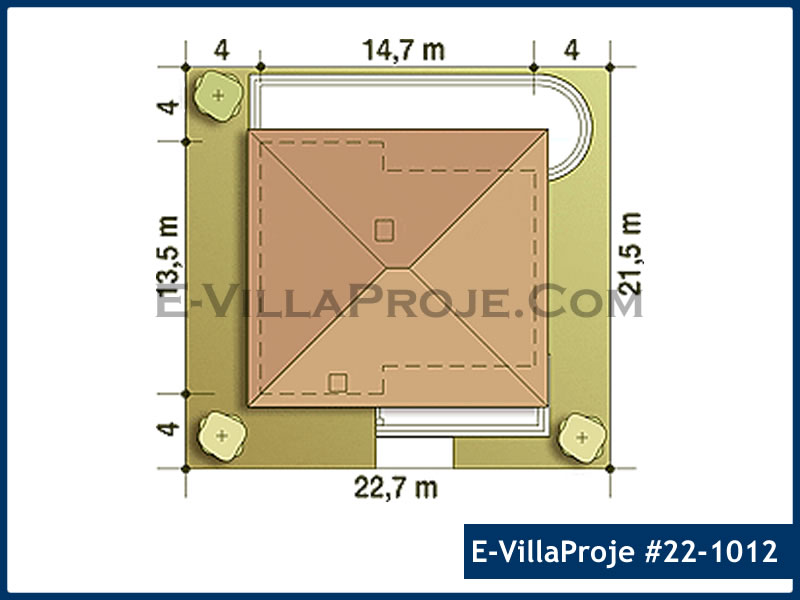 Ev Villa Proje #22 - 1012 Çelik Ev Projesi - Görsel 14