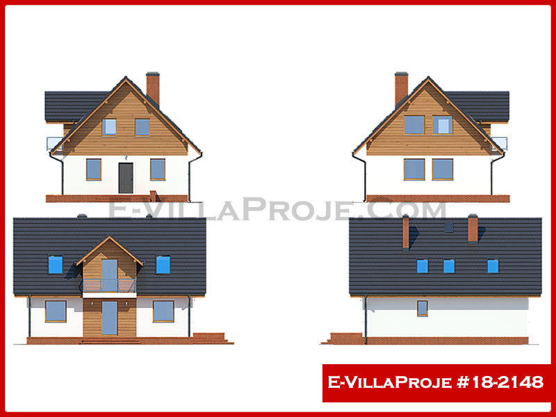 Ev Villa Proje #18 - 2148 Çelik Ev Projesi - Görsel 6