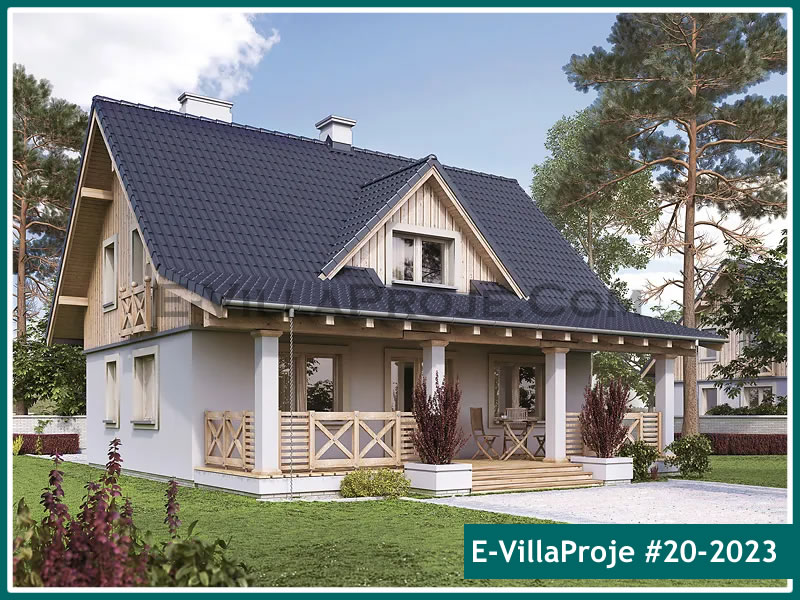 Ev Villa Proje #20 - 2023 Çelik Villa Modeli