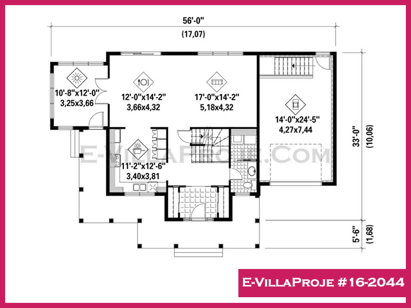 Ev Villa Proje #16 - 2044 Çelik Ev Projesi - Görsel 2