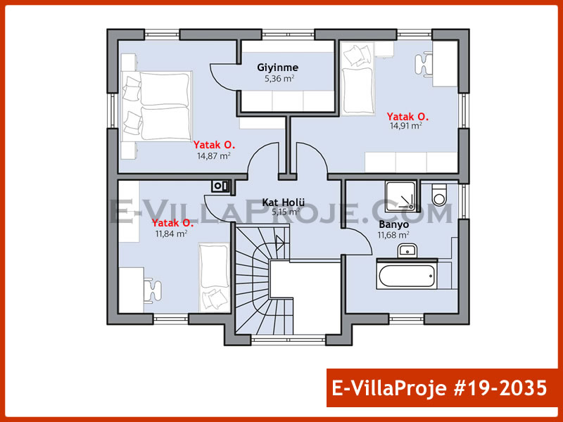 Ev Villa Proje #19 - 2035 Çelik Ev Projesi - Görsel 3