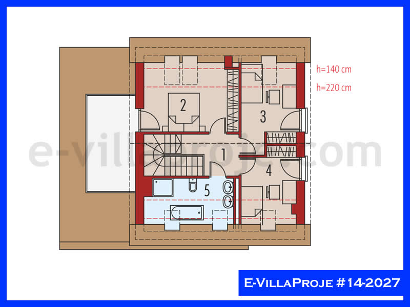 Ev Villa Proje #14 - 2027 Çelik Ev Projesi - Görsel 3
