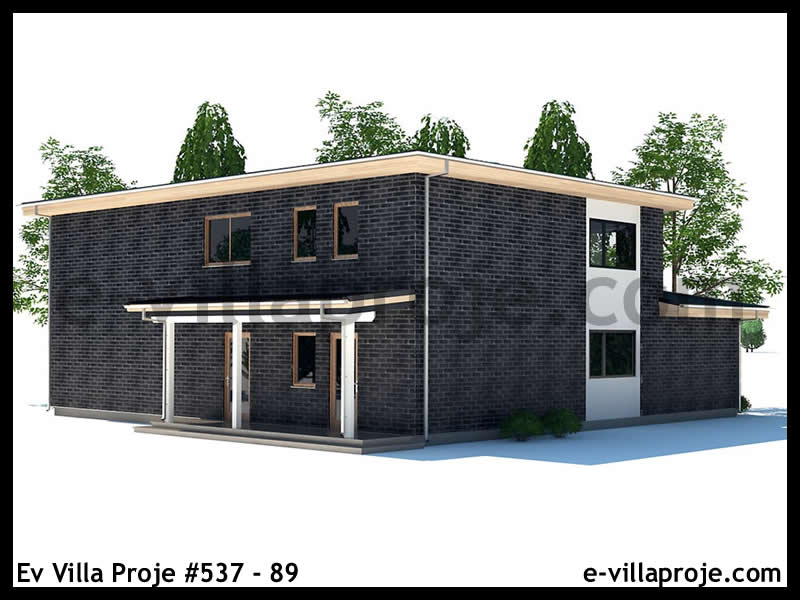 Ev Villa Proje #537 - 89 Çelik Ev Projesi - Görsel 4