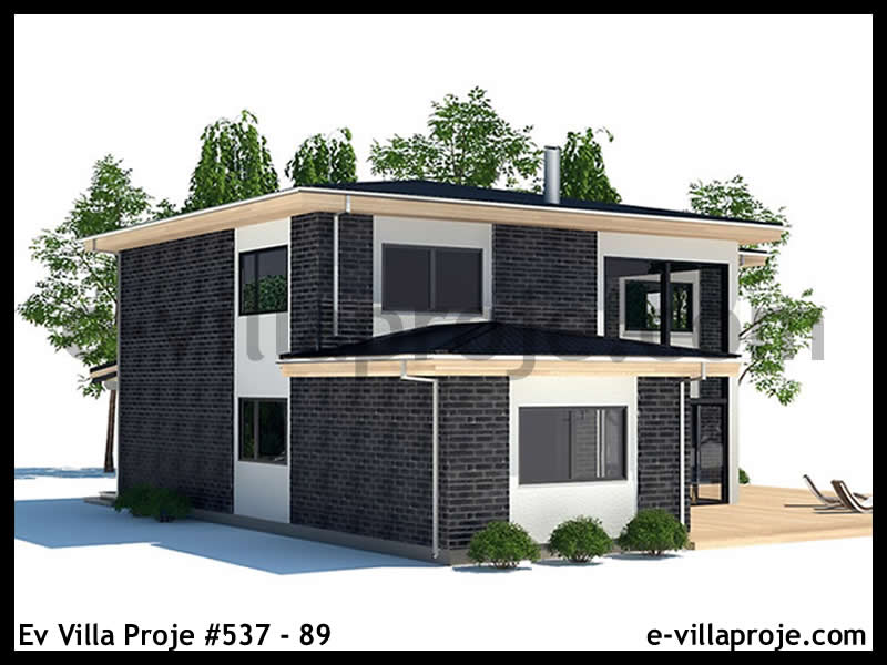 Ev Villa Proje #537 - 89 Çelik Ev Projesi - Görsel 5