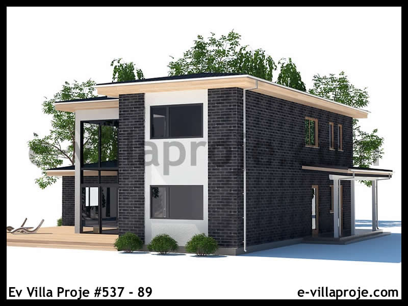 Ev Villa Proje #537 - 89 Çelik Ev Projesi - Görsel 6