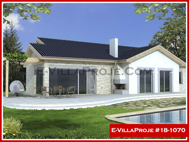 Ev Villa Proje #18 - 1070 Çelik Villa Modeli ve 3D Tasarımı