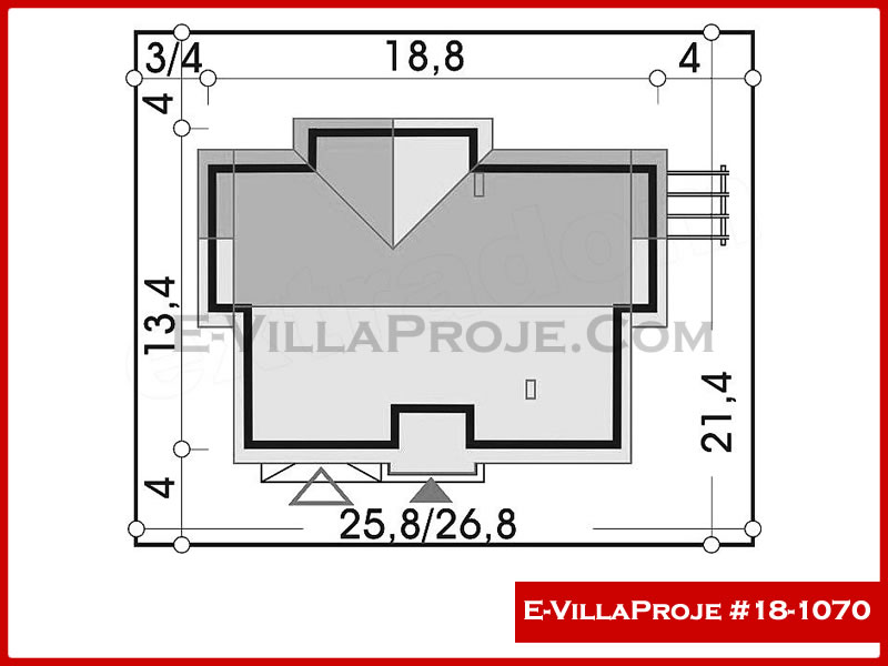 Ev Villa Proje #18 - 1070 Çelik Ev Projesi - Görsel 3