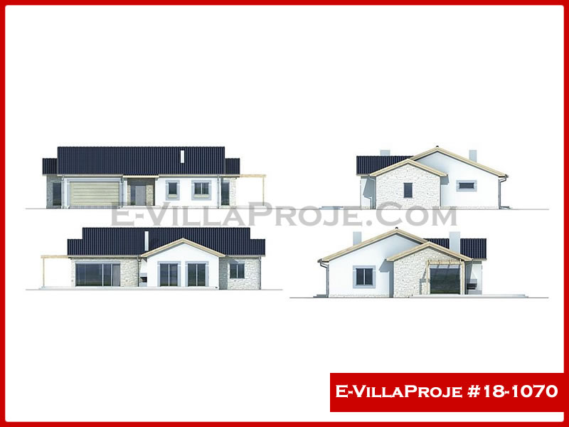 Ev Villa Proje #18 - 1070 Çelik Ev Projesi - Görsel 5