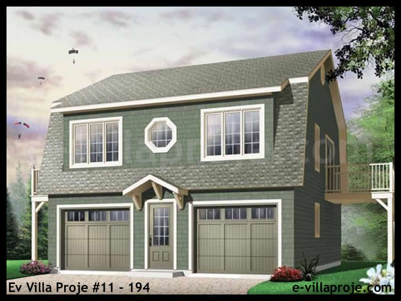Ev Villa Proje #11 - 194 Çelik Villa Modeli ve 3D Tasarımı