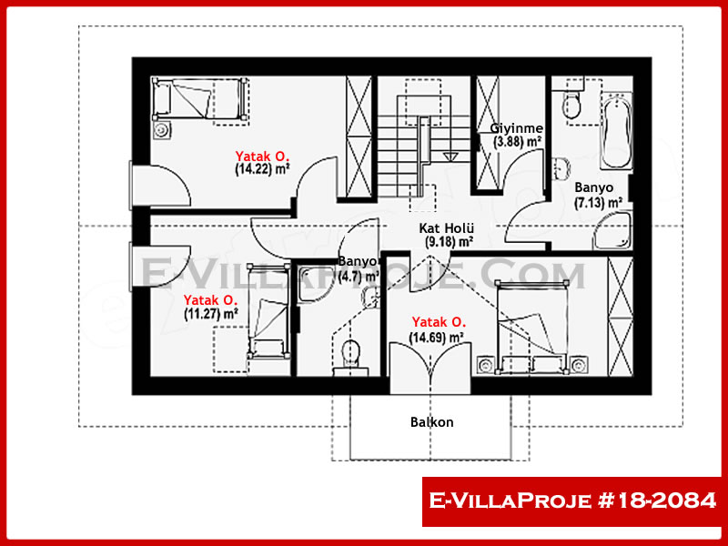 Ev Villa Proje #18 - 2084 Çelik Ev Projesi - Görsel 3