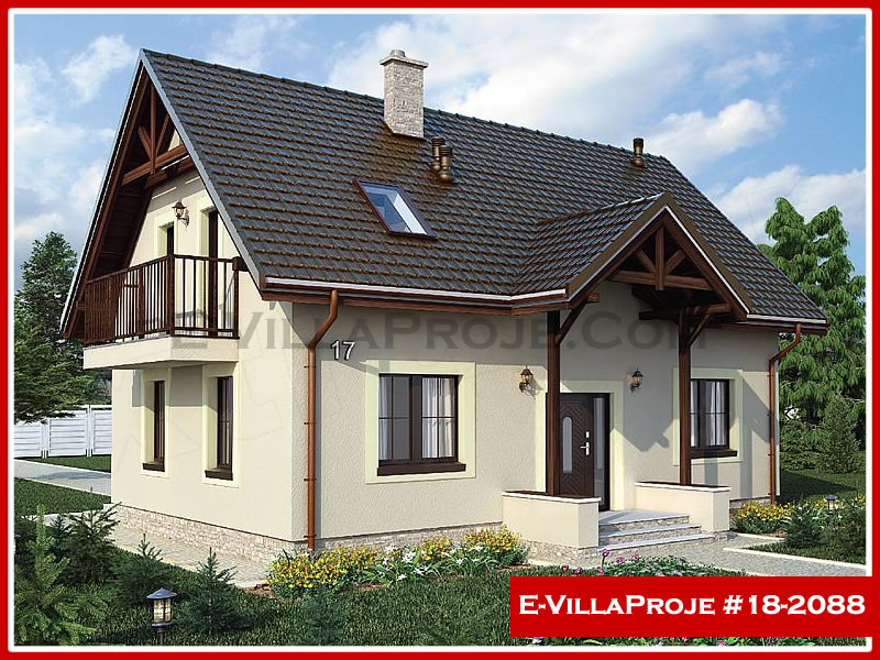 Ev Villa Proje #18 - 2088 Çelik Villa Modeli ve 3D Tasarımı