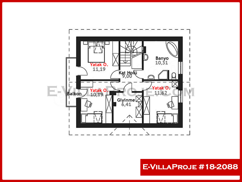 Ev Villa Proje #18 - 2088 Çelik Ev Projesi - Görsel 3
