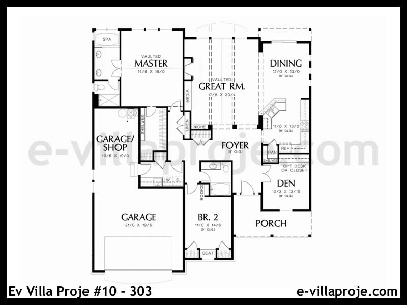 Ev Villa Proje #10 - 303 Çelik Ev Projesi - Görsel 2