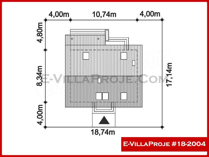 Ev Villa Proje #18 - 2004 Çelik Ev Projesi - Görsel 4