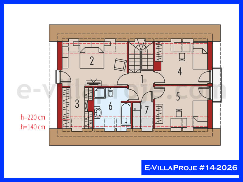 Ev Villa Proje #14 - 2026 Çelik Ev Projesi - Görsel 3
