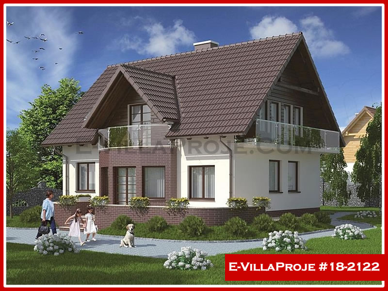 Ev Villa Proje #18 - 2122 Çelik Villa Modeli ve 3D Tasarımı