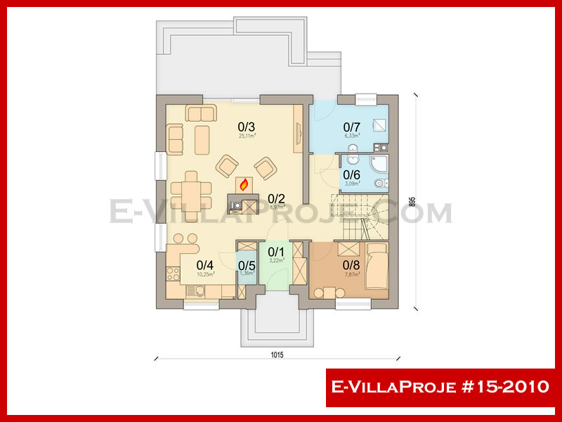 Ev Villa Proje #15 - 2010 Çelik Ev Projesi - Görsel 2