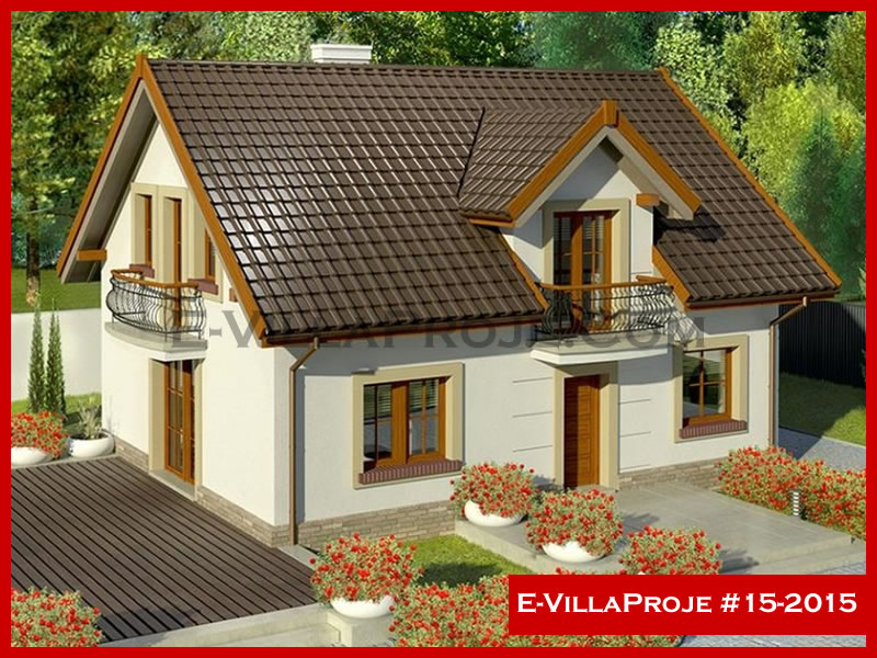 Ev Villa Proje #15 - 2015 Çelik Villa Modeli ve 3D Tasarımı