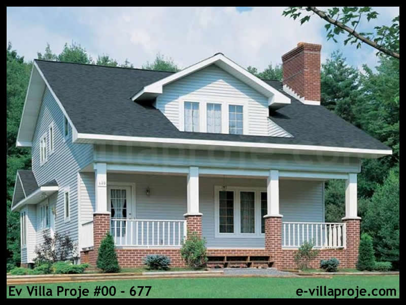 Ev Villa Proje #00 - 677 Çelik Villa Modeli ve 3D Tasarımı