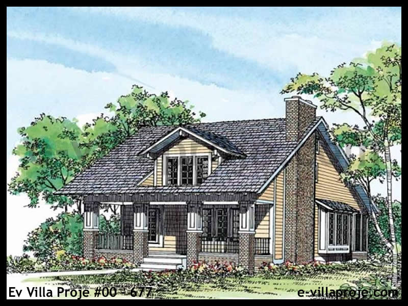 Ev Villa Proje #00 - 677 Çelik Ev Projesi - Görsel 4