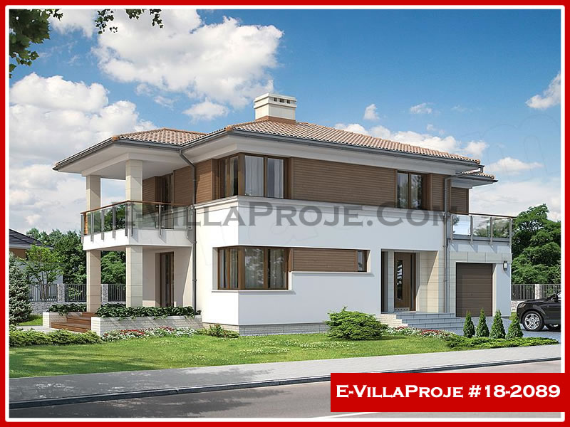 Ev Villa Proje #18 - 2089 Çelik Villa Modeli ve 3D Tasarımı