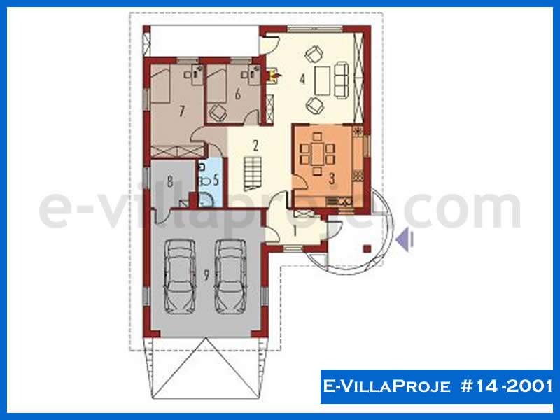 Ev Villa Proje #14 - 2001 Çelik Ev Projesi - Görsel 2