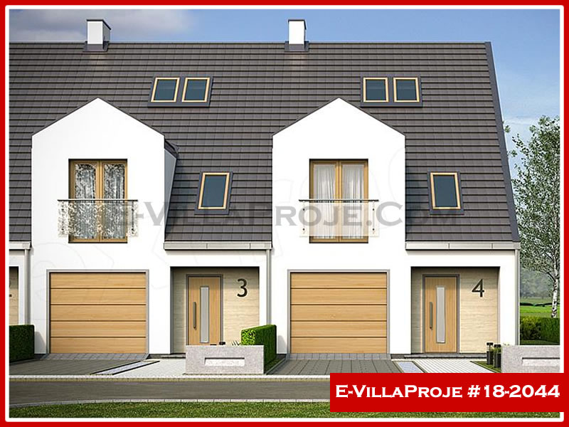 Ev Villa Proje #18 - 2044 Villa Modeli ve 3D Tasarımı