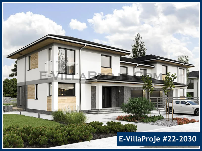 Ev Villa Proje #22 - 2030 Çelik Villa Modeli ve 3D Tasarımı