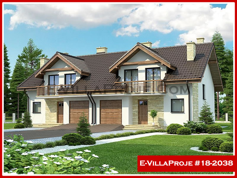 Ev Villa Proje #18 - 2038 Çelik Villa Modeli ve 3D Tasarımı
