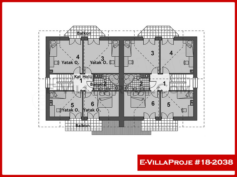 Ev Villa Proje #18 - 2038 Çelik Ev Projesi - Görsel 3