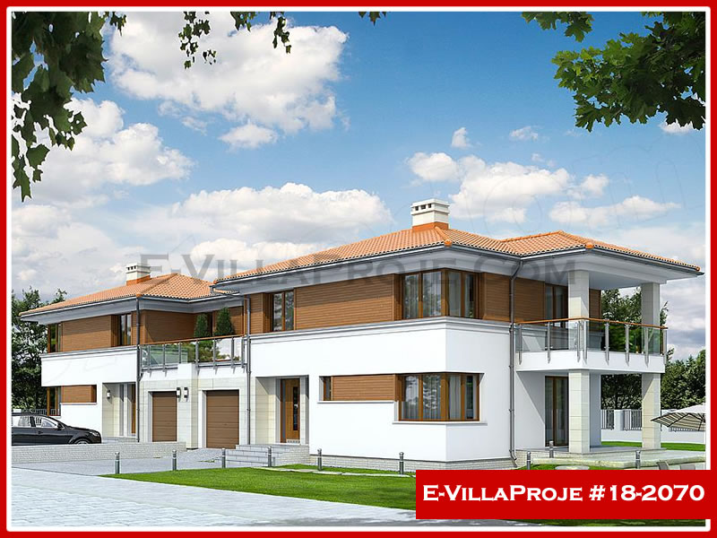 Ev Villa Proje #18 - 2070 Çelik Villa Modeli ve 3D Tasarımı