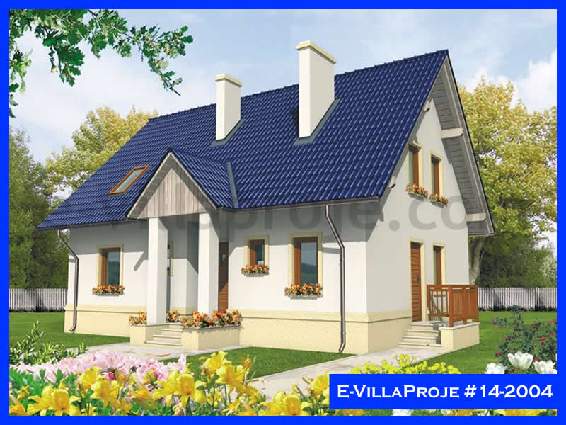 Ev Villa Proje #14 - 2004 Çelik Villa Modeli ve 3D Tasarımı