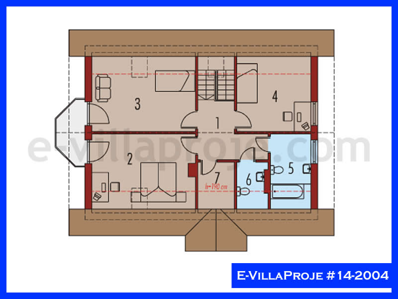 Ev Villa Proje #14 - 2004 Çelik Ev Projesi - Görsel 3