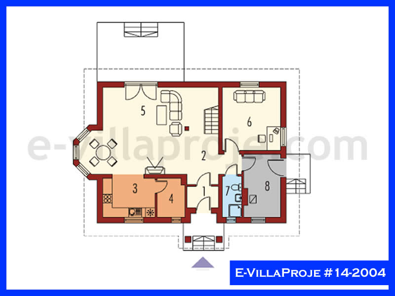 Ev Villa Proje #14 - 2004 Çelik Ev Projesi - Görsel 2