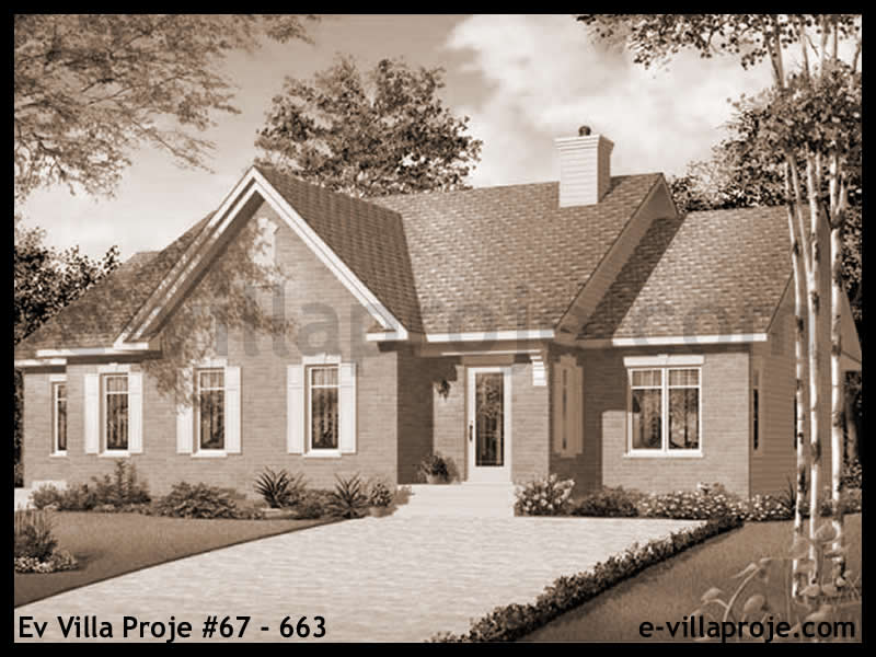Ev Villa Proje #67 - 663 Çelik Ev Projesi - Görsel 3