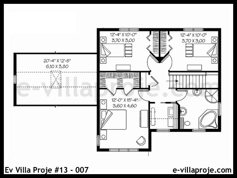 Ev Villa Proje #13 - 007 Çelik Ev Projesi - Görsel 3
