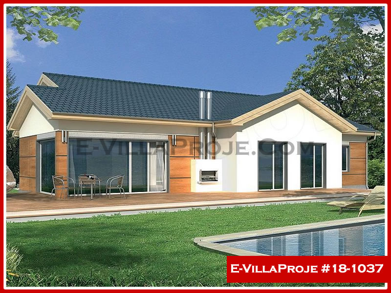 Ev Villa Proje #18 - 1037 Çelik Villa Modeli ve 3D Tasarımı