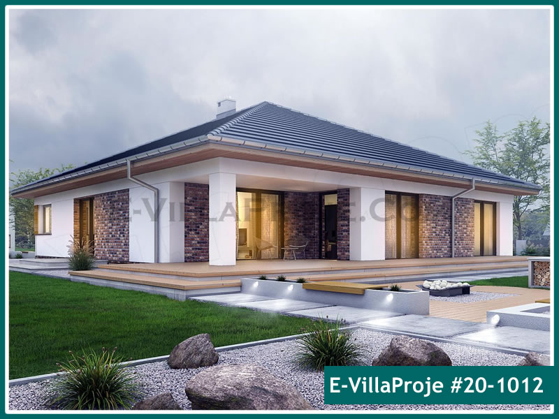 Ev Villa Proje #20 - 1012 Çelik Villa Modeli ve 3D Tasarımı