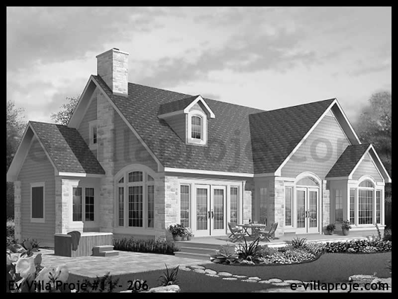 Ev Villa Proje #11 - 206 Çelik Ev Projesi - Görsel 4