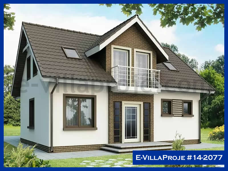 Ev Villa Proje #14 - 2077 Çelik Villa Projesi 3D Mimari Tasarımı