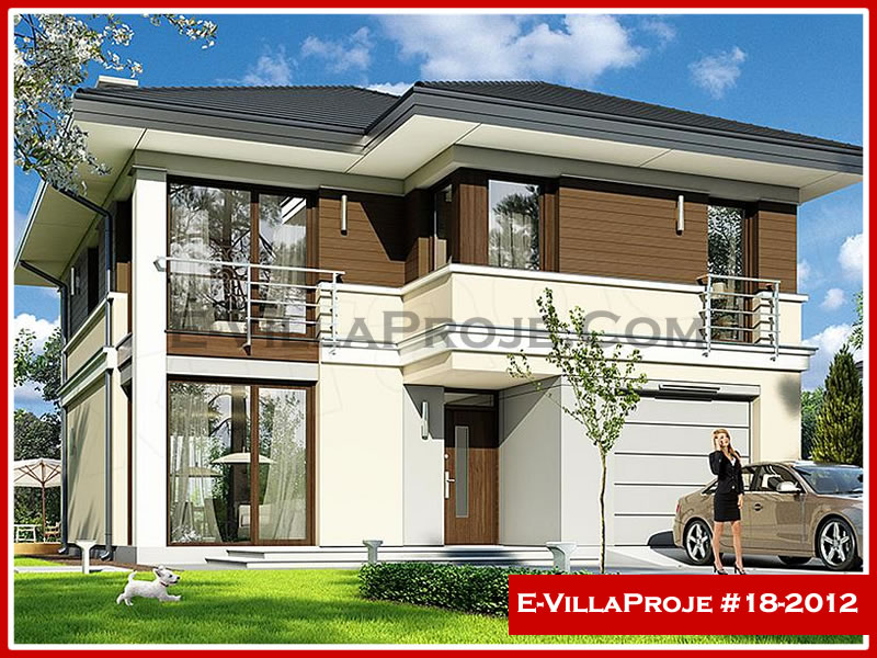 Ev Villa Proje #18 - 2012 Çelik Villa Modeli ve 3D Tasarımı