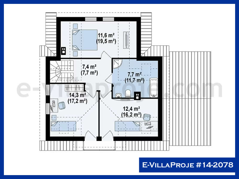 Ev Villa Proje #14 - 2078 Çelik Ev Projesi - Görsel 3