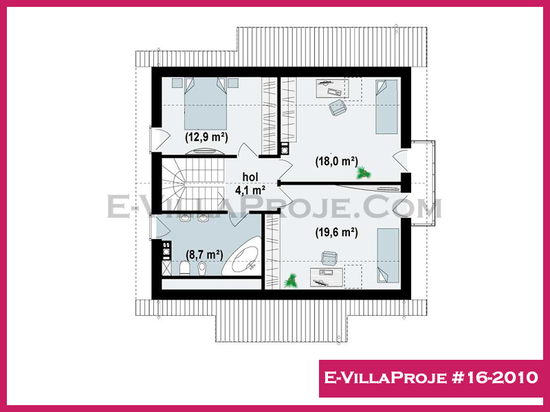 Ev Villa Proje #16 - 2010 Çelik Ev Projesi - Görsel 3