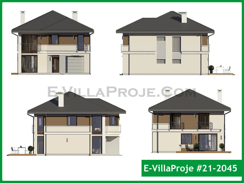 Ev Villa Proje #21 - 2045 Çelik Ev Projesi - Görsel 12