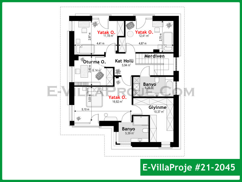 Ev Villa Proje #21 - 2045 Çelik Ev Projesi - Görsel 3