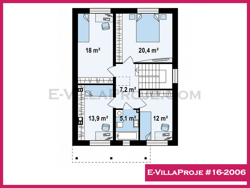Ev Villa Proje #16 - 2006 Çelik Ev Projesi - Görsel 3