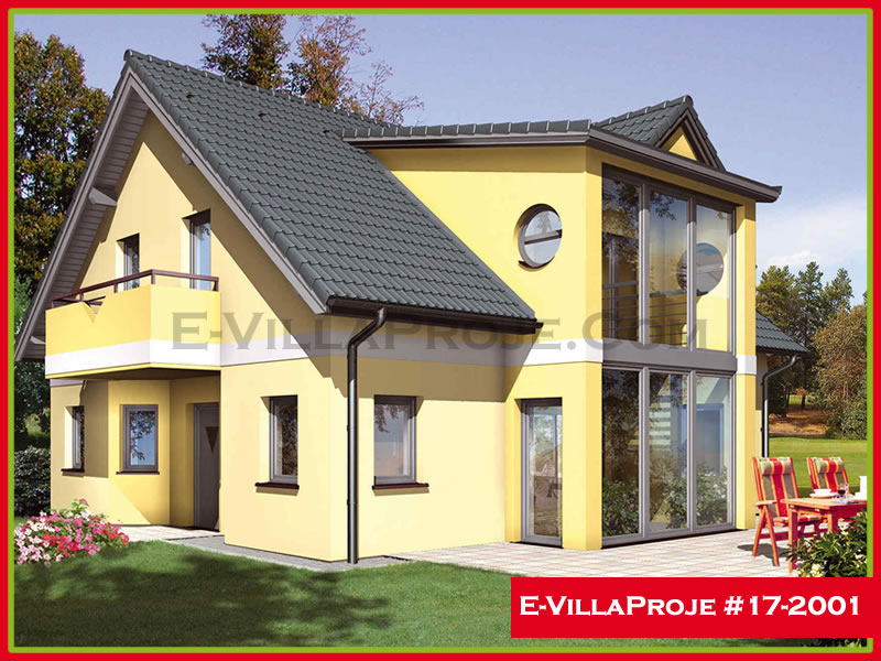 Ev Villa Proje #17 - 2001 Çelik Villa Modeli ve 3D Tasarımı