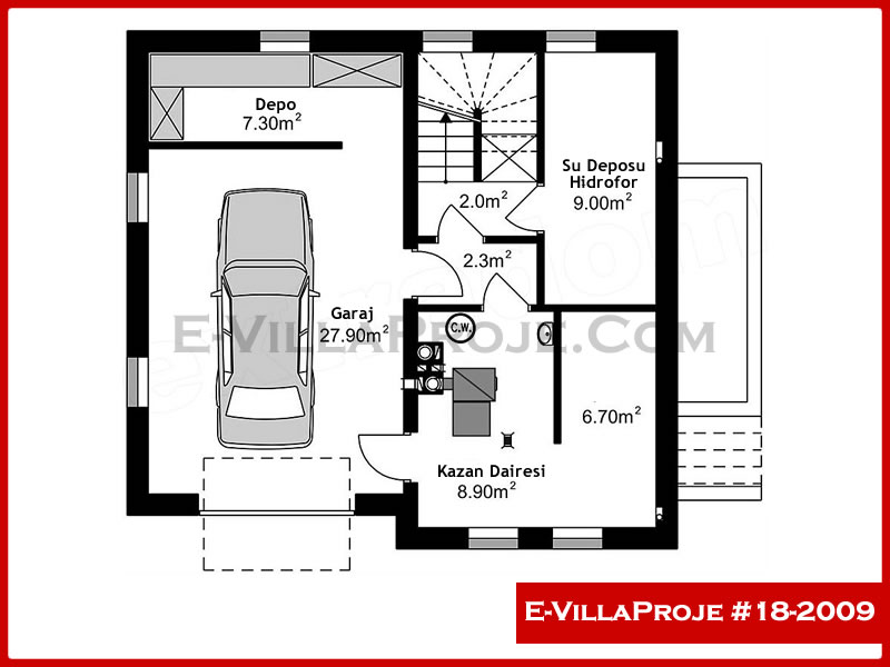 Ev Villa Proje #18 - 2009 Çelik Ev Projesi - Görsel 7