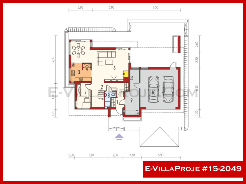 Ev Villa Proje #15 - 2049 Çelik Ev Projesi - Görsel 2