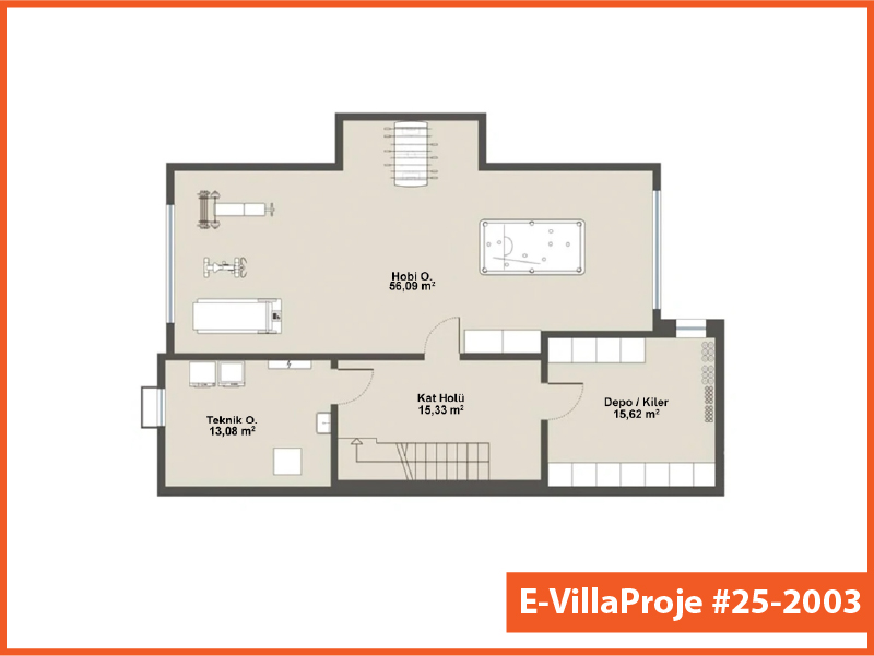 Ev Villa Proje #25 - 2003 Çelik Ev Projesi - Görsel 4